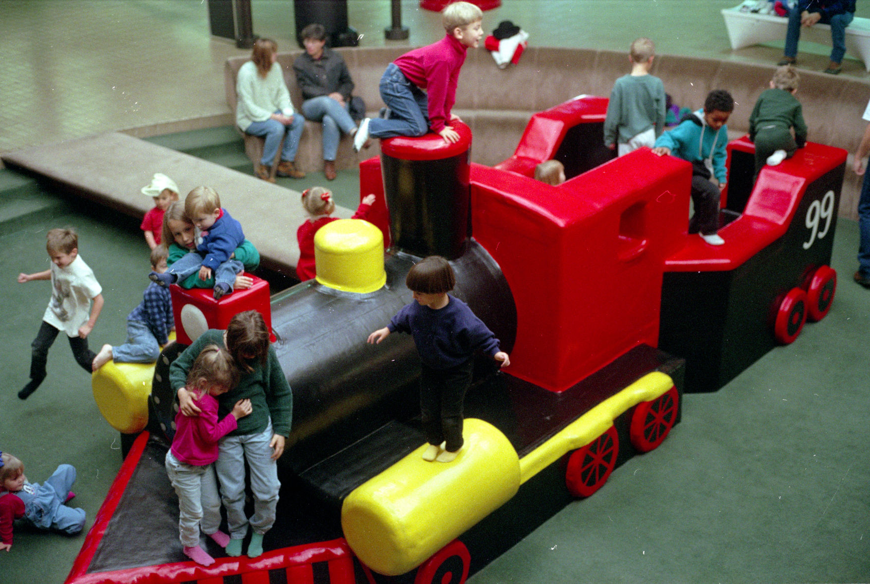 The West Park Plaza train